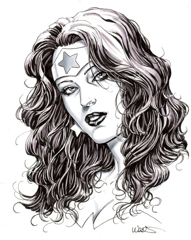 Wonder Woman, in the April 2016: Wonder Woman Comic Art Sketchbook