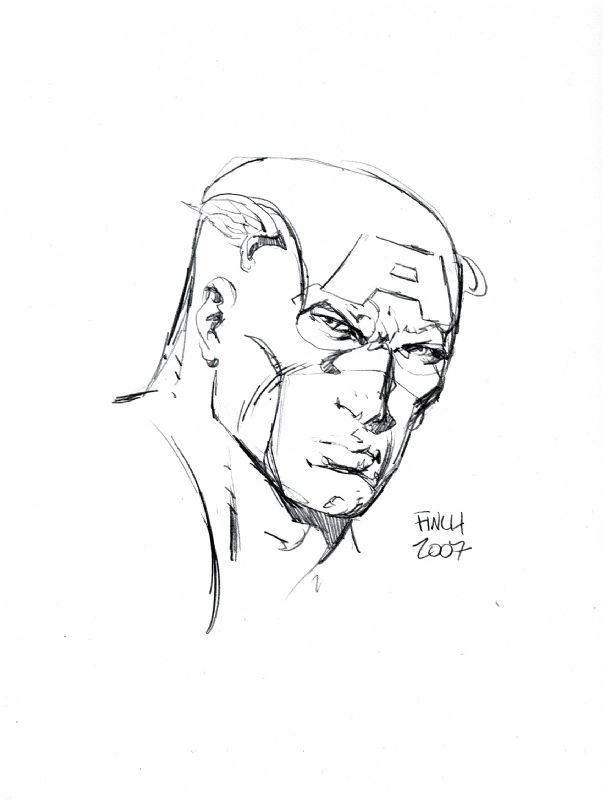 Captain America (David Finch), in Jason Larouche (The Art of JML)'s May ...