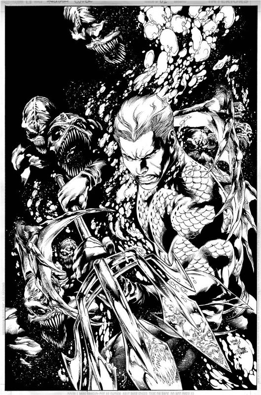 Aquaman #1 cover (TheNew52) - Ivan Reis & Joe Prado, in Ivan Costa's ...