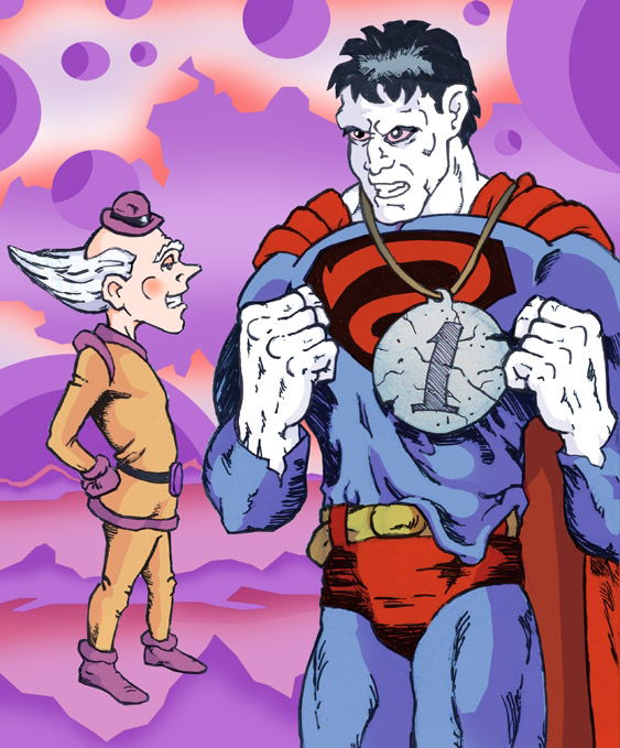 Mr. MXYZPTLK & BIZARRO SUPERMAN, in Israel Algarin, S's December 2016 ...