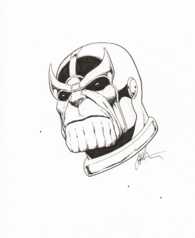 Thanos by Jim Starlin, in Shannon Weathers's April 2018: Avengers and ...