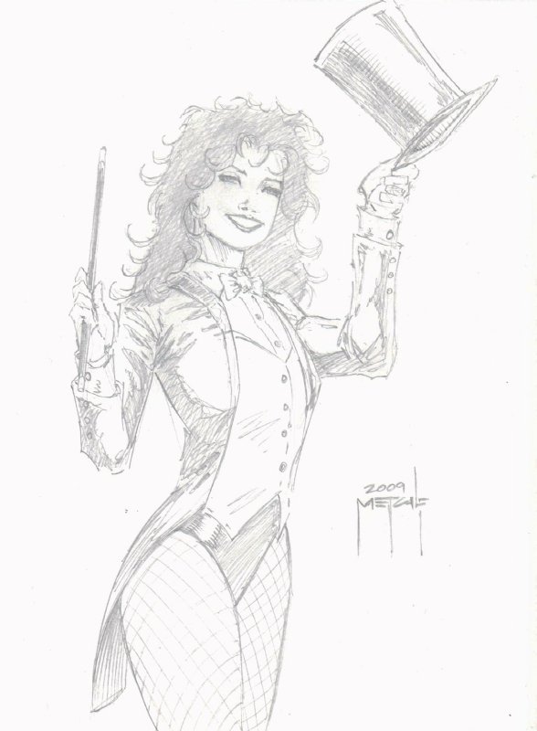 Zatanna by Jason Metcalf, in the November 2018 Wizards, Witches and