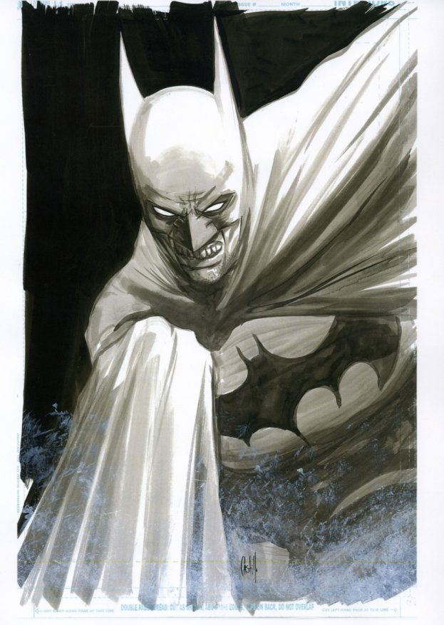 Batman by Tommy Castillo, in Michael Wages's March 2006: Comic Characters  without Super Powers Comic Art Gallery Room