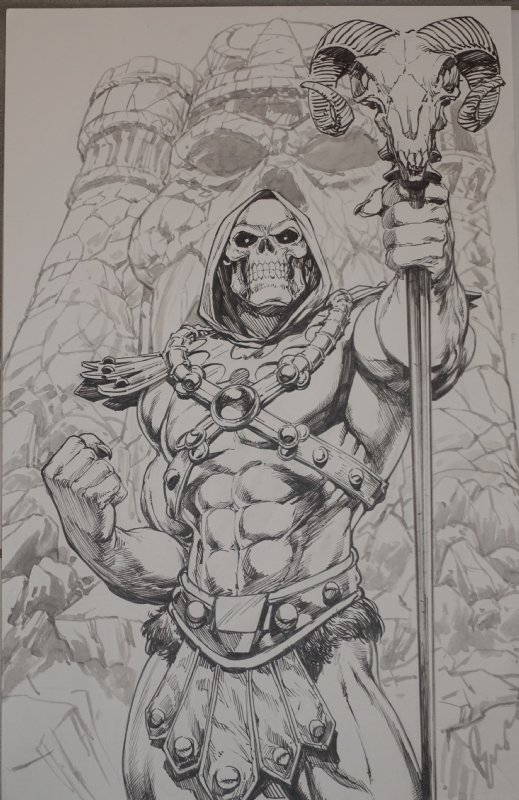 He-Man vs. Skeletor Cover Quality Pencil Art - 2022 Signed art by Pablo  Marcos | Comic Collectibles - Original Art / HipComic