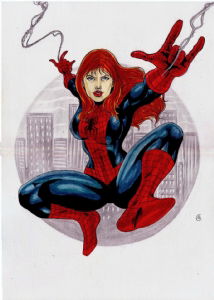 Mary Jane Watson - Carlos Gómez, in Rashid BH's Commissions Comic