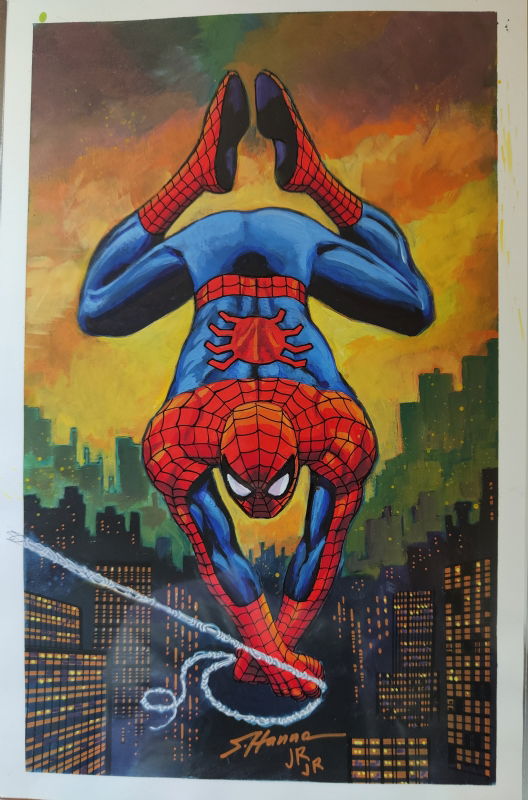 Amazing Spiderman By John Romita Jr. + S. Hanna, In Francesco 