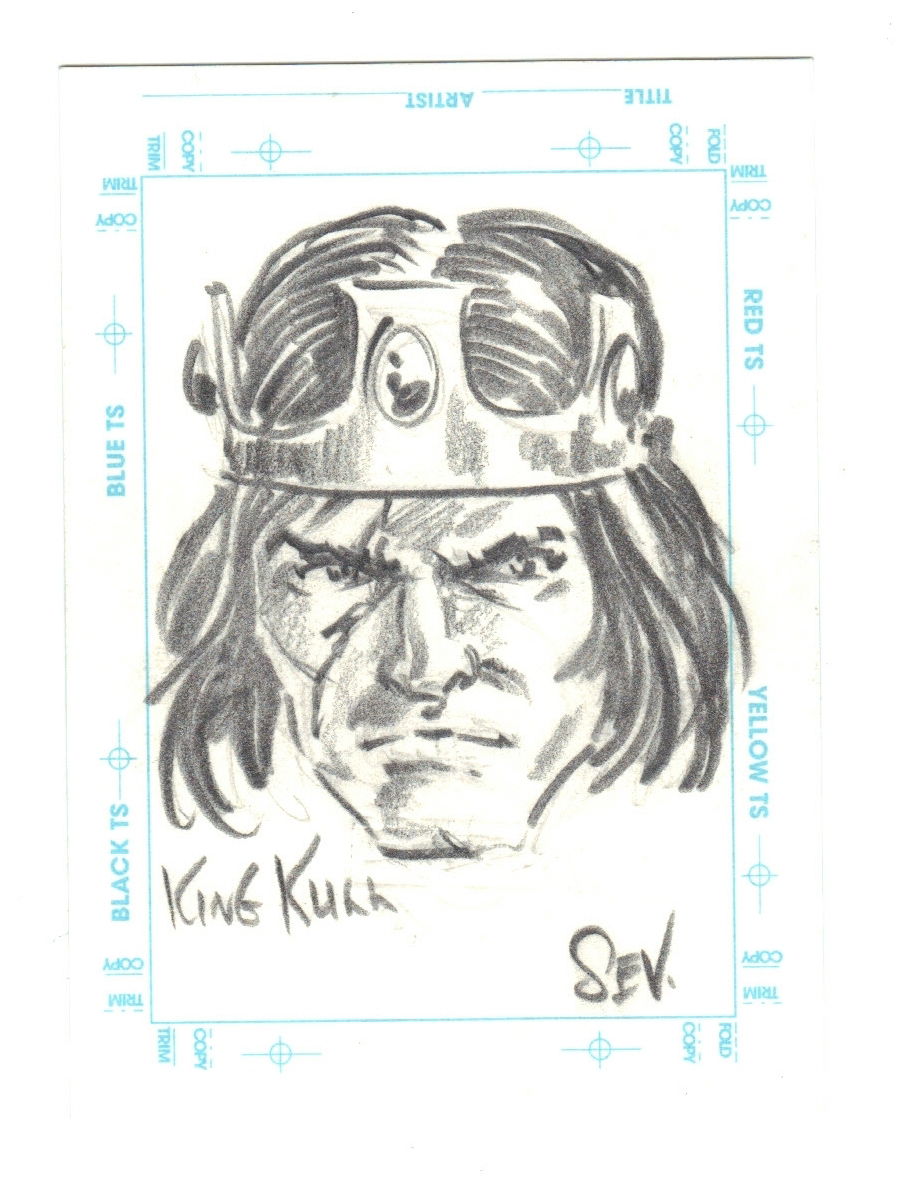 King Kull by Marie Severin, in Larry Wilson's October 2023: Strong Man ...