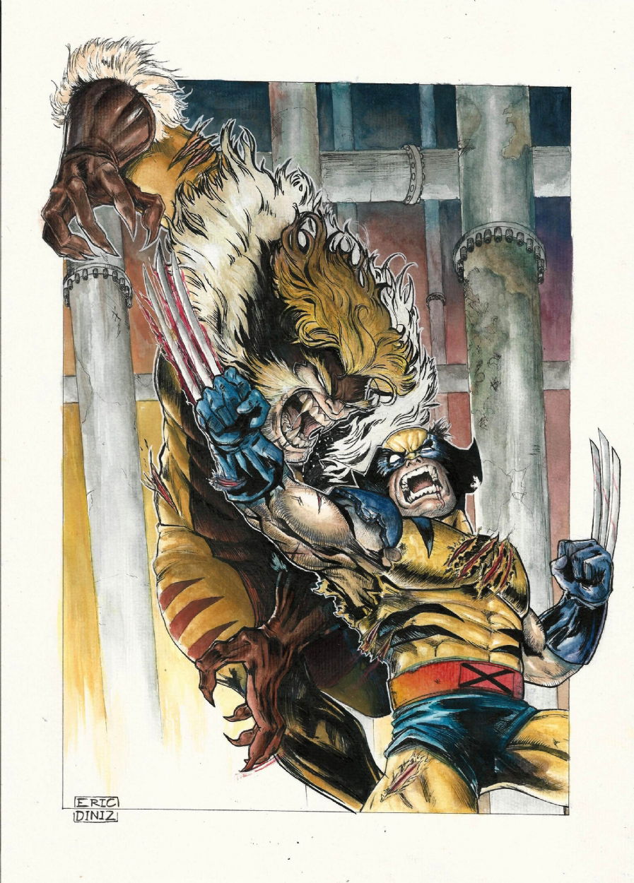 Wolverine vs Sabretooth , in the February 2024: Angry Comic Characters ...