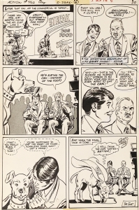 Action Comics 462 Krypto story p. 6 by Curt Swan