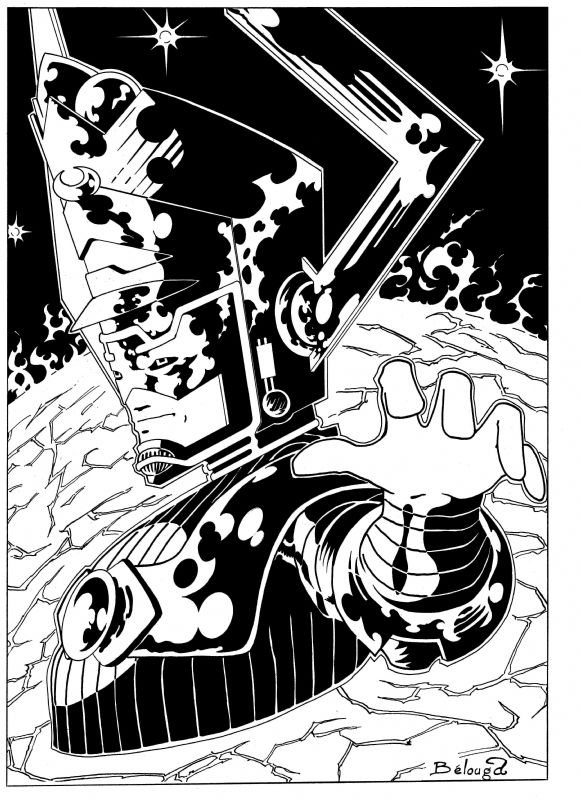 Galactus The hand of terror, in Guillaume Prevost's June 2007 ...