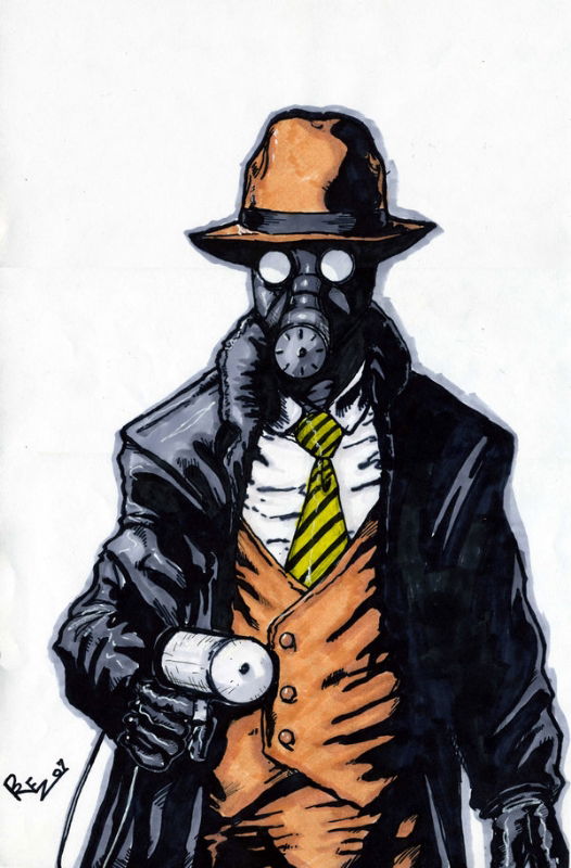 Sandman by Prez, in the Vertigo characters Comic Art Sketchbook