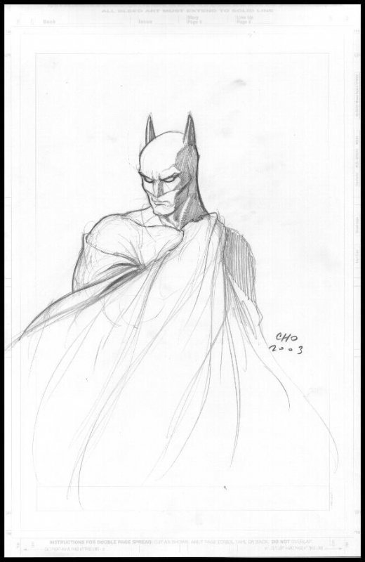 Frank Cho Batman, in Fons van Erp's July 2008: The Dark Knight Comic ...