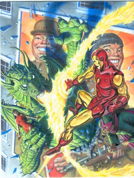 iron man fin fang foom buster