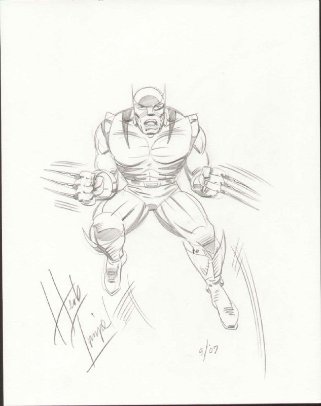 Herb Trimpe - Wolverine, in Shawn F.'s April 2009: Wolverine Comic Art ...