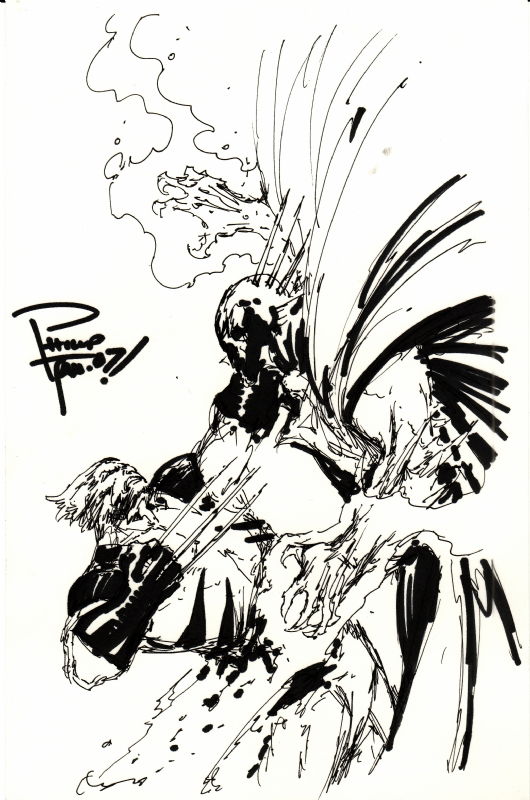 WOLVERINE VS. SPAWN, in EDGAR LIM's April 2009: Wolverine Comic Art ...