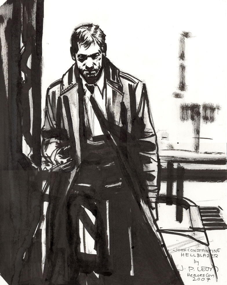 John Constantine by John Paul Leon, in the July 2009: Harry Potter (and ...