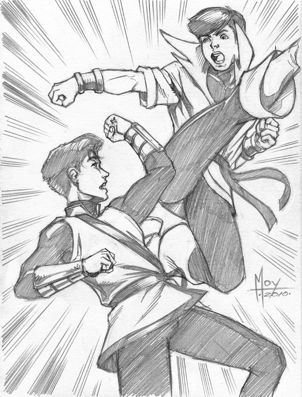 Karate Kid vs. Karate Kid by Jeff Moy, in Travis Ellisor's June 2010 ...