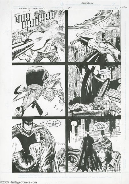 Batman: Ultimate Evil 01 page 24, in Howie Mayberry's All Comic Art Gallery  Room