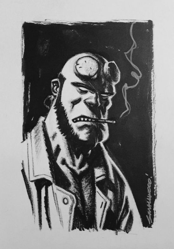 Hellboy - Greg Smallwood, in Justin Kramer's Pin-ups & Commissions ...