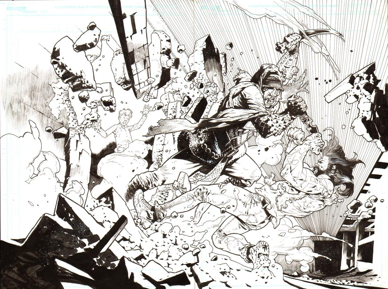 Birthright 13pg2-3 double spread Andrei Bressan and Joshua Williamson ...