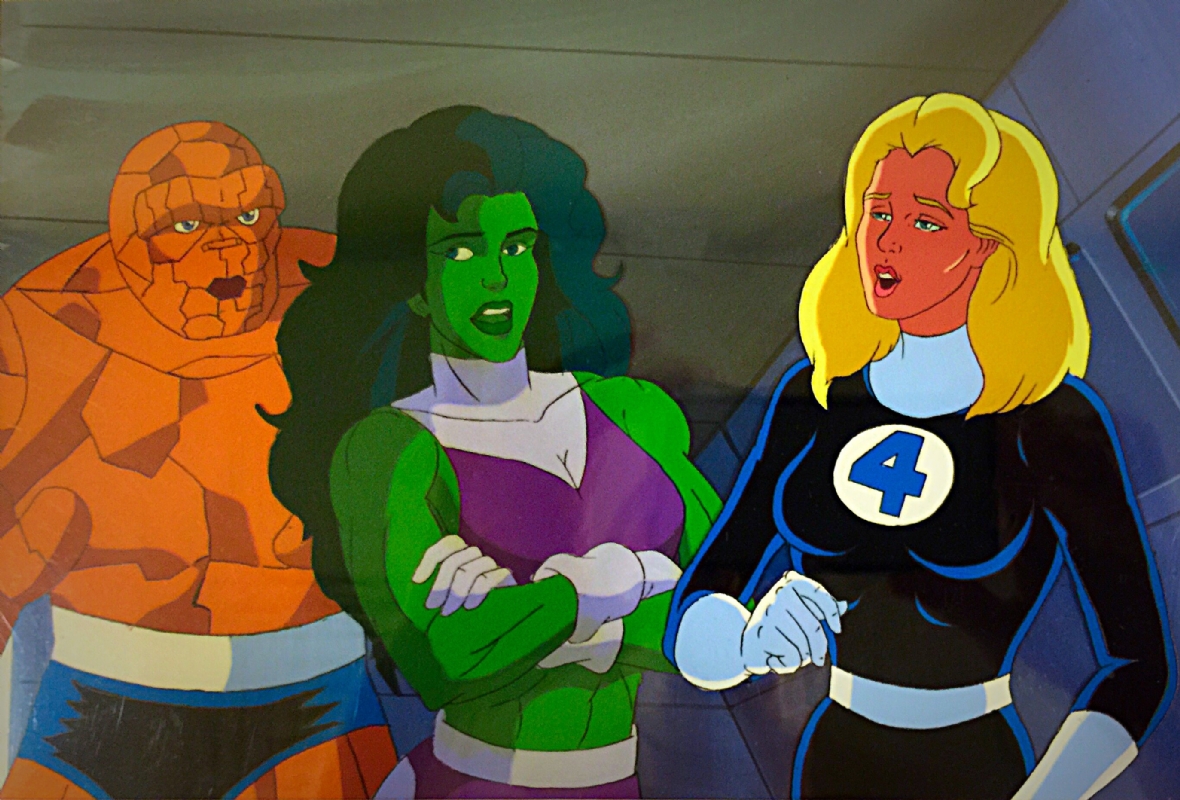 Fantastic Four (1990's Animation), in Jesse Izdepski's Animation Comic Art  Gallery Room
