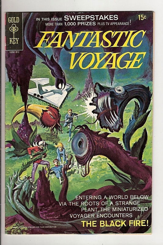 FANTASTIC VOYAGE 2 GOLD KEY GEORGE WILSON ORIGINAL COVER ART, in Ashley ...