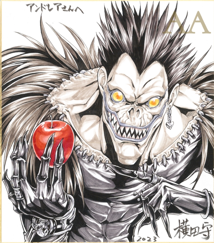 Speed Drawing** LIVE **How to Draw Ryuk from death note | Ryuk death note  2016 | Draw a Ryuk - YouTube