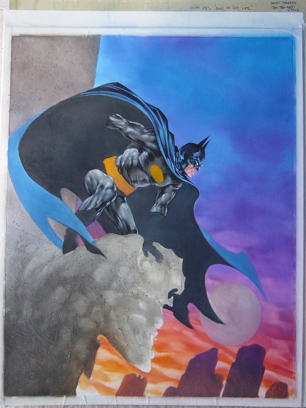 The Greatest Batman Stories Ever Told HC Recreation (Preliminary Version),  in Greg Gross's Dave Dorman Comic Art Gallery Room