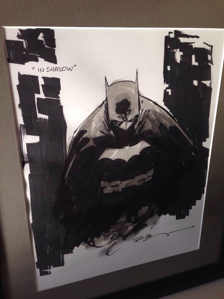 Batman: In Shadows, in Hung Vo's Original Art Comic Art Gallery Room