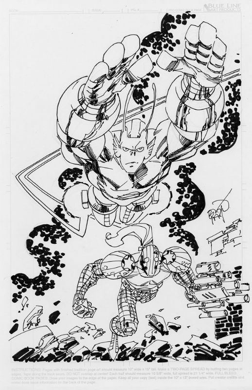 Vanguard and SuperPatriot, in Jim Demonakos's Larsen, Erik Comic Art ...