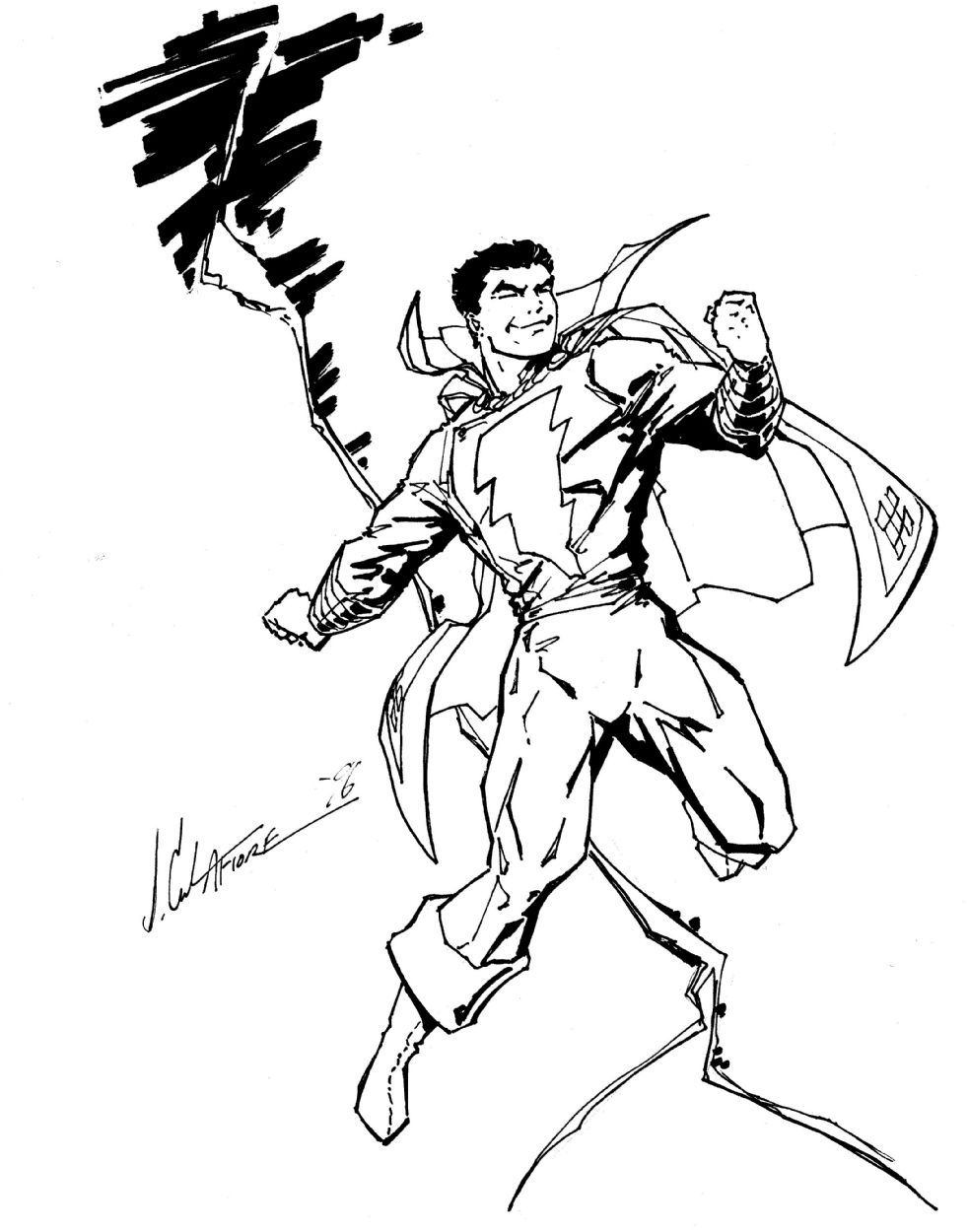 Jim Calafiore - Captain Marvel, in David Chavoya's Captain Marvel ...