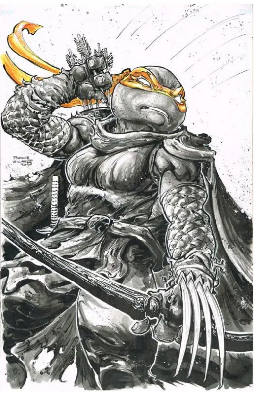 TMNT Jennika By Freddie Williams II -Teenage Mutant Ninja Turtles Ink ...