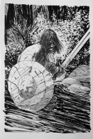 Conan the barbarian by Richard Pace Comic Art