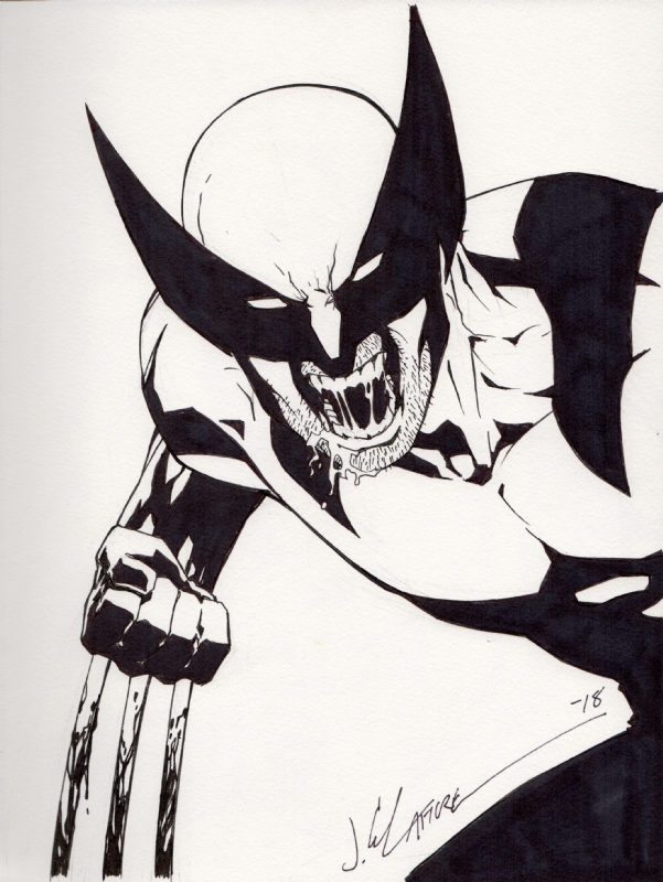 Convention Style Sketch - Wolverine by Bambs79 on DeviantArt