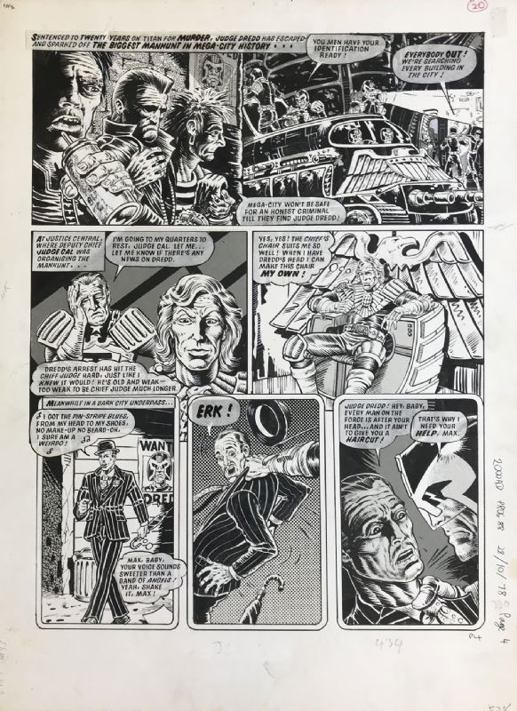 Judge Dredd: The Day the Law Died, Prog 88, Page 4., in Lee Brown's ...