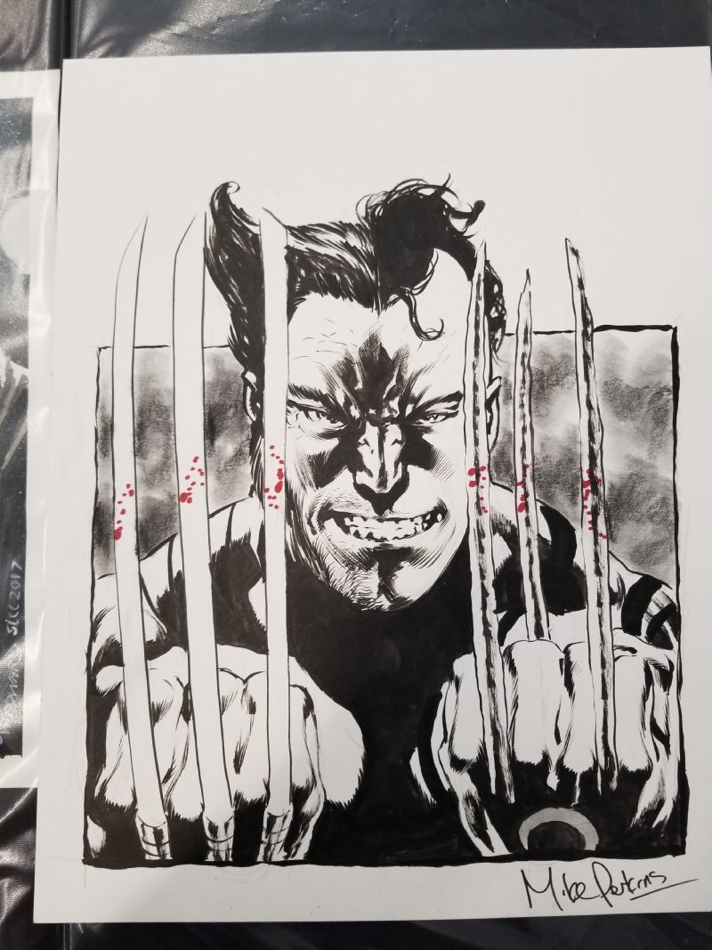 Wolverine / Daken mash up by Mike Perkins, in Fredrick 