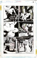 Batman & Dracula: Red Rain page 3 Comic Art