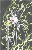 Maleficent by Oliver Nome Comic Art