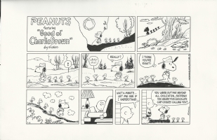 Peanuts Sunday (07/08/1984) by Bruce McCorkindale after Charles Schulz Comic Art