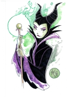 Maleficent by Mike Maihack Comic Art