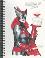 Batwoman by Richard Cox Comic Art