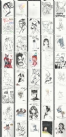 40 for 60 Sketchbook, Comic Art