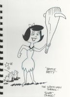 Battle Betty by Scott Shaw Comic Art