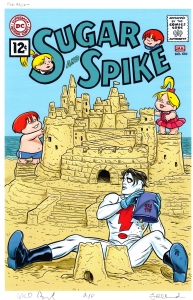 Sugar and Spike 100 featuring Madman by Mike and Laura Allred Comic Art