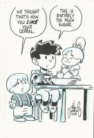 Sugar and Spike with G-Man from Chris Giarrusso Comic Art