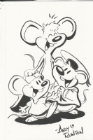 Three Mouseketeers by Andy Runton Comic Art