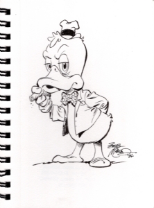 Howard the Duck by Bob McLeod Comic Art
