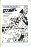 Atari Force (1982) Issue 5 Page 1 by Gil Kane Comic Art