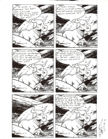 Babe the Blue Ox, Philosopher by Matt Sturges Comic Art
