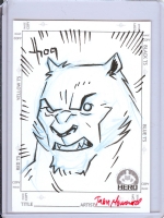 Astounding Wolfman, The (Hero Initiative Sketch Card) by Jason Howard Comic Art
